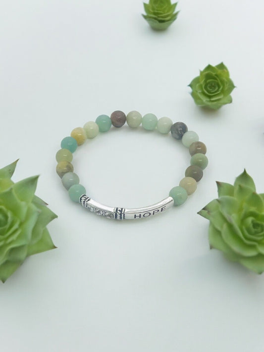 Amazonite "Hope" Bracelet - B161