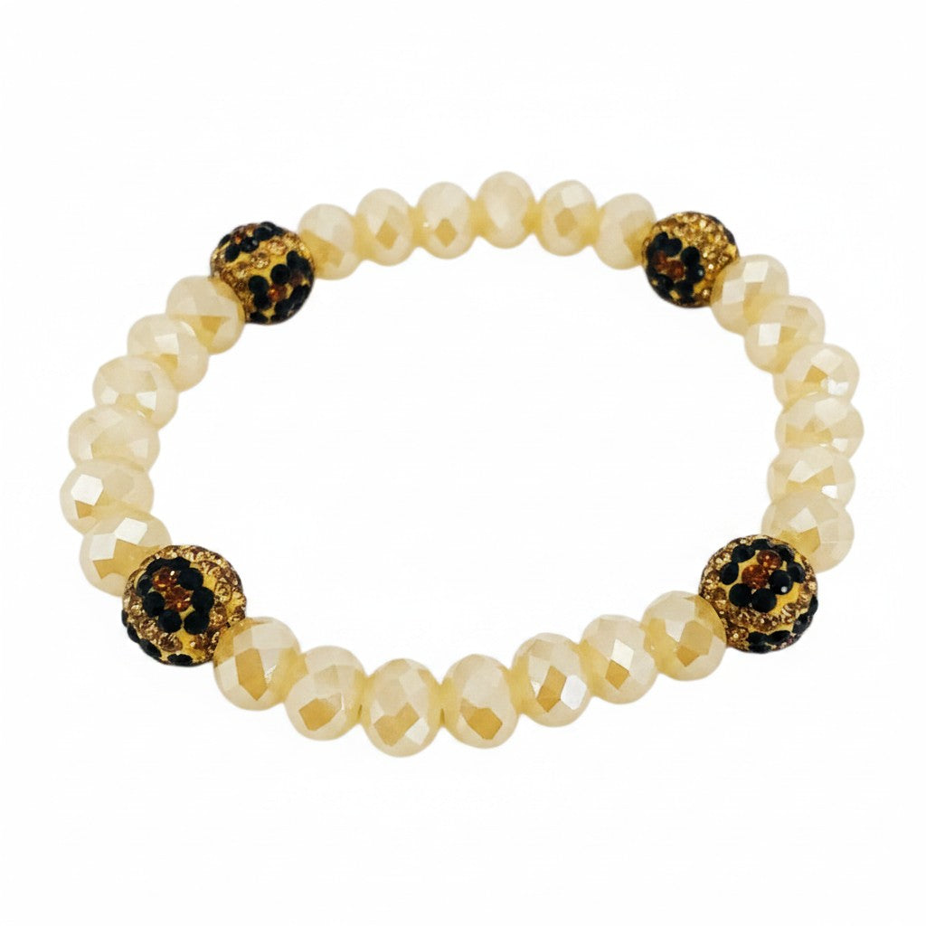 Golden Shadow Leopard Bracelet