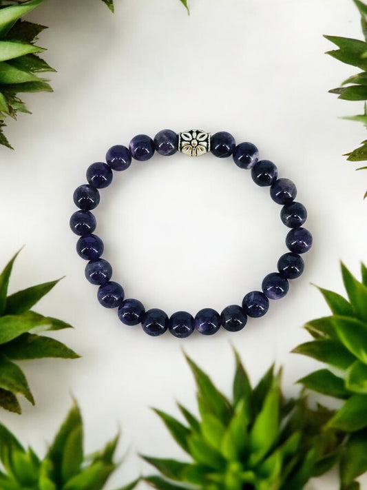 Amethyst Gemstone Bracelet - B198