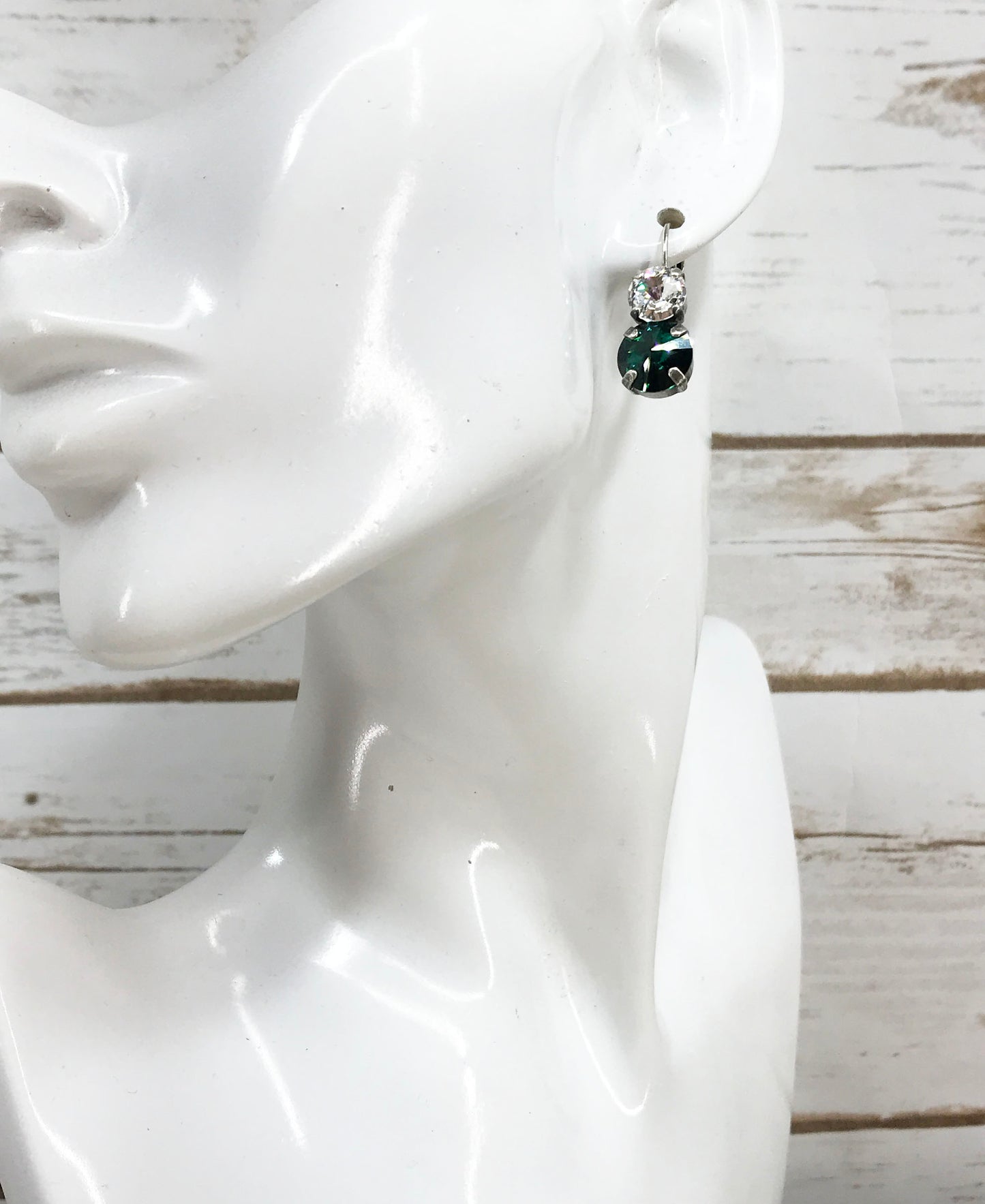 Genuine Crystal Earrings - E19-3730