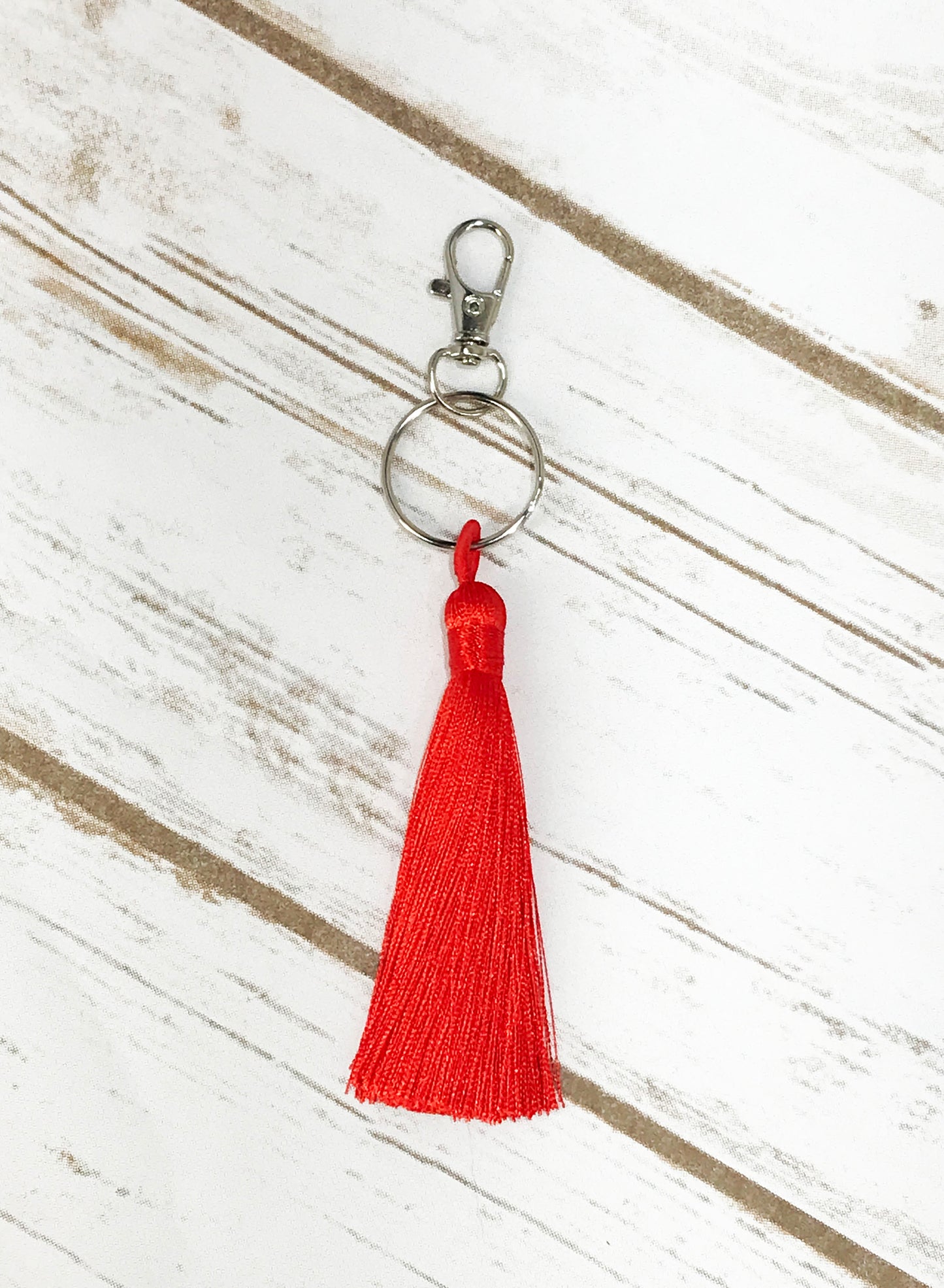 Small Silk Tassel Keychains