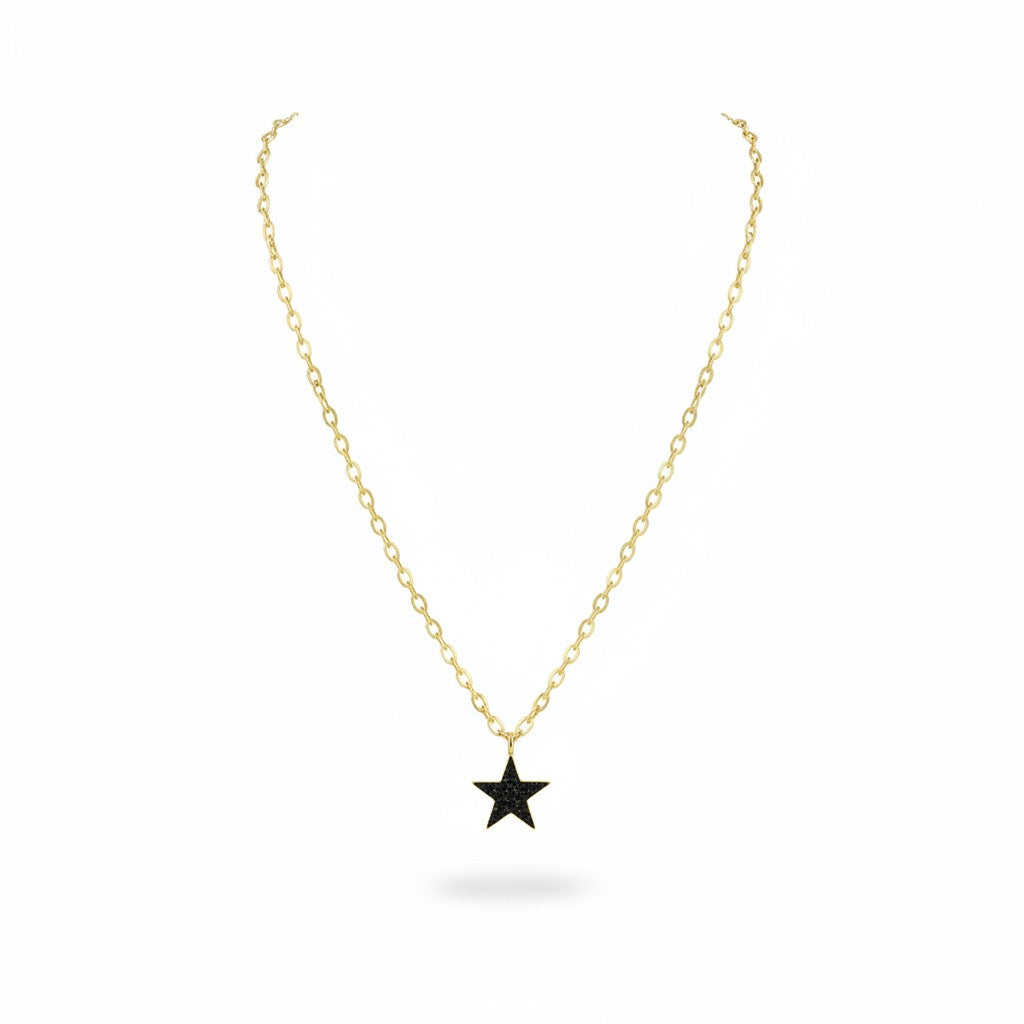 Midnight Star Pendant Necklace