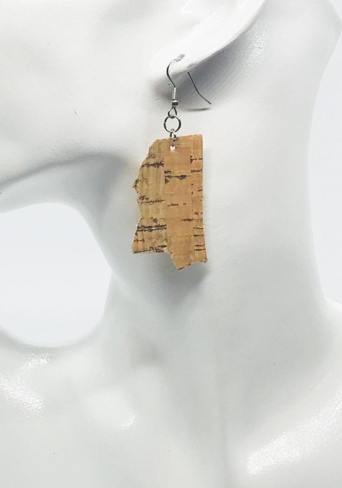 Genuine Cork Earrings - E19-134