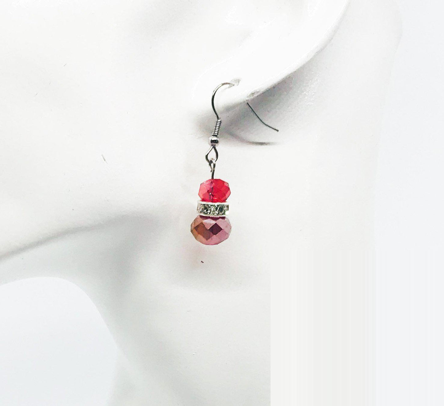 Glass Bead Earrings - E219