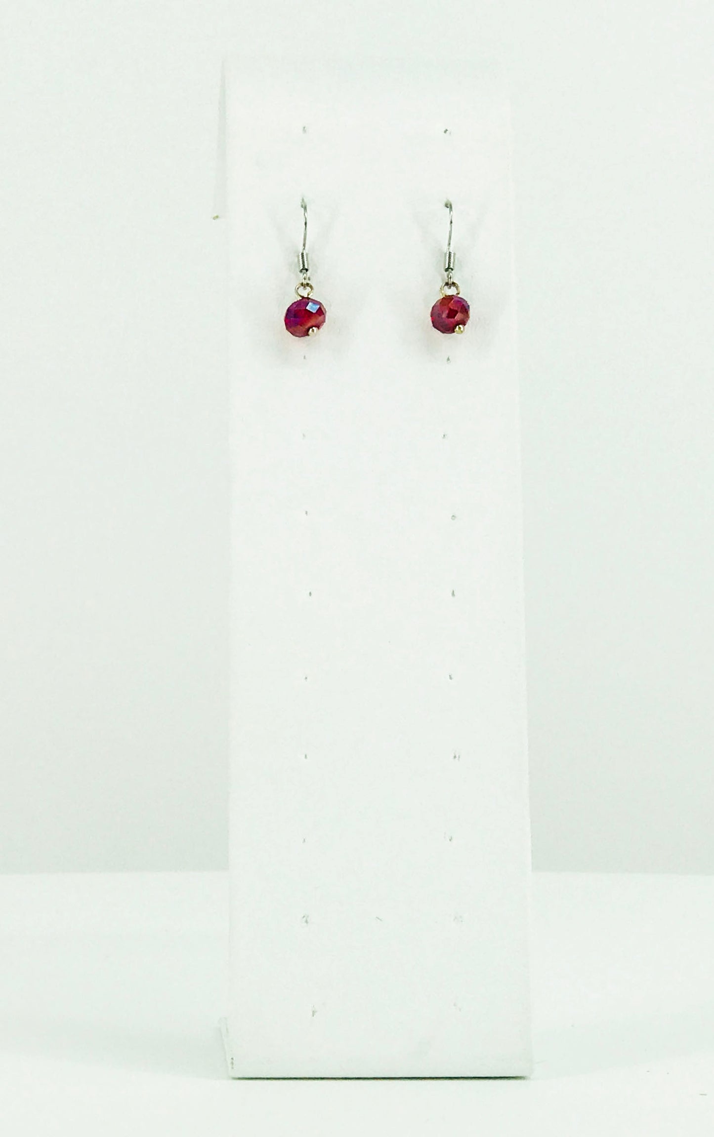 Glass Bead Dangle Earrings - E19-254