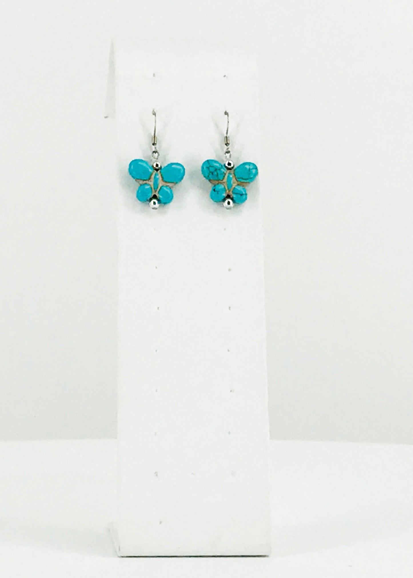 Glass Bead Dangle Earrings - E19-257