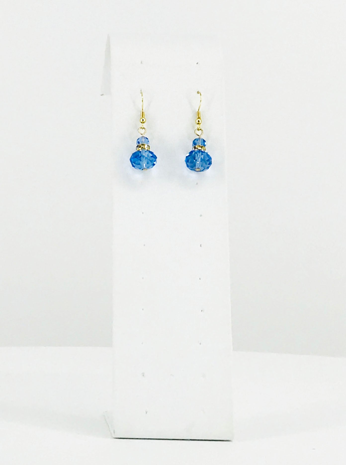 Glass Bead Dangle Earrings - E19-262