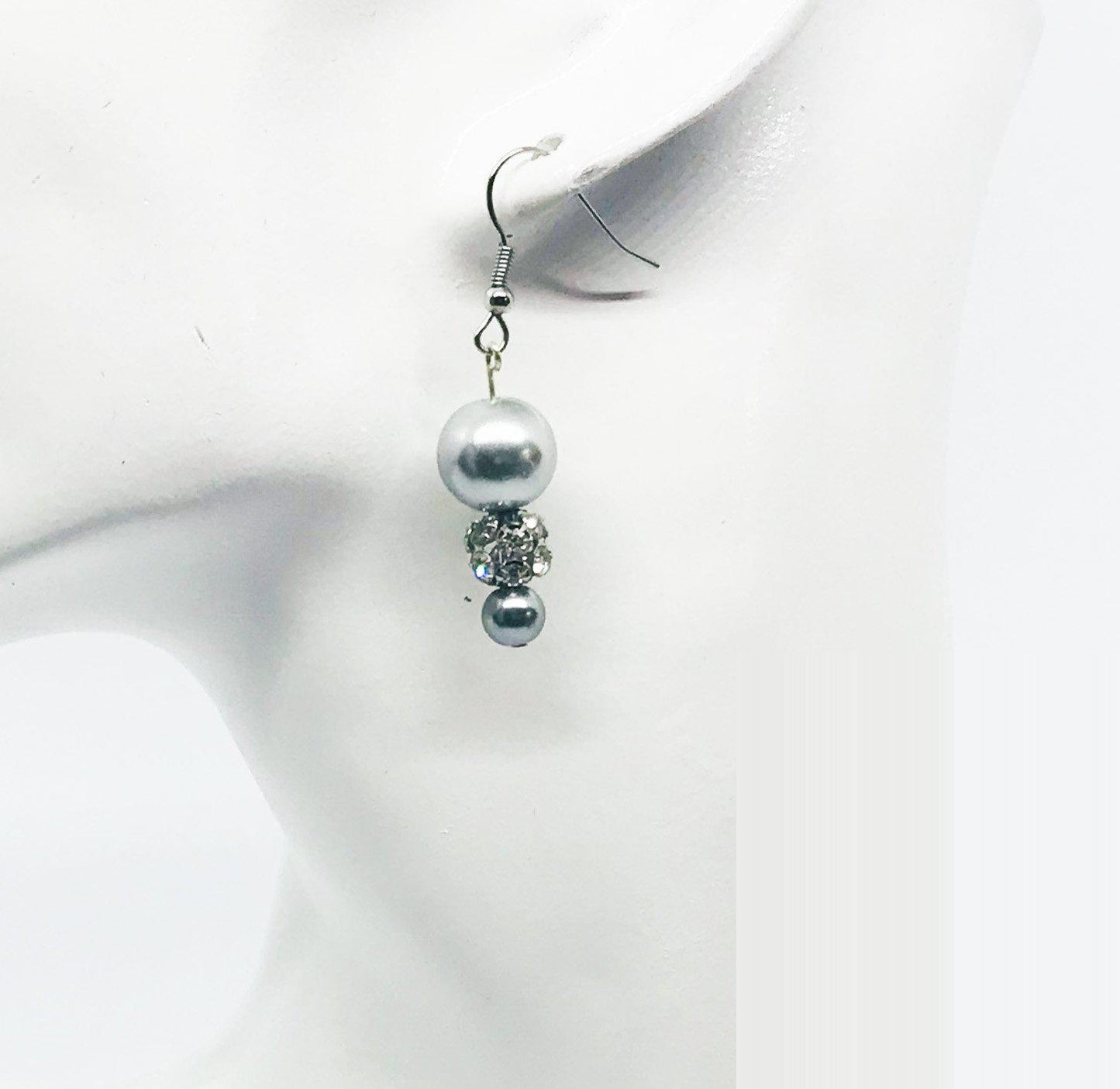 Glass Bead Earrings - E264