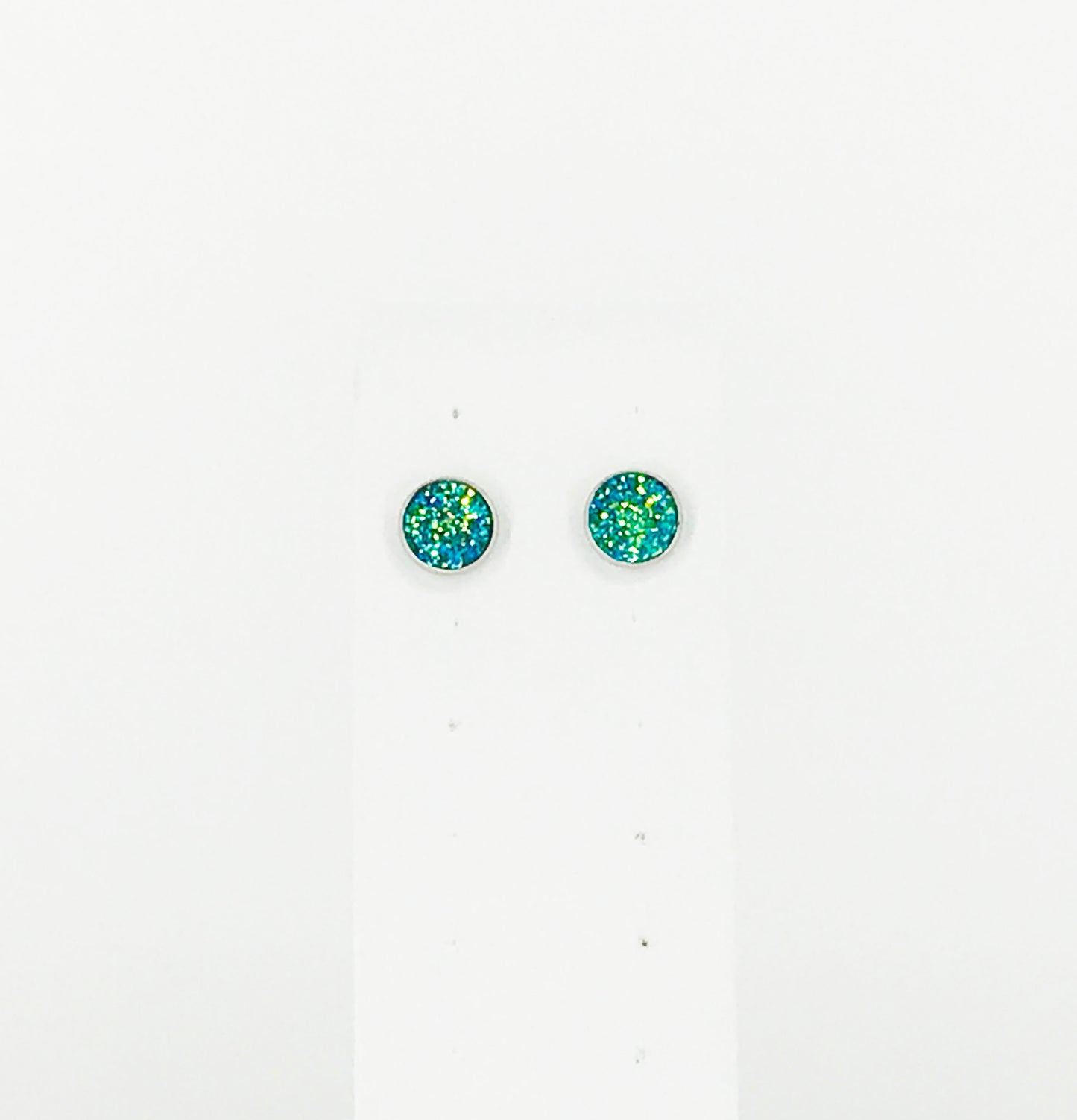 Round Druzy Stud Earrings - E19-2742