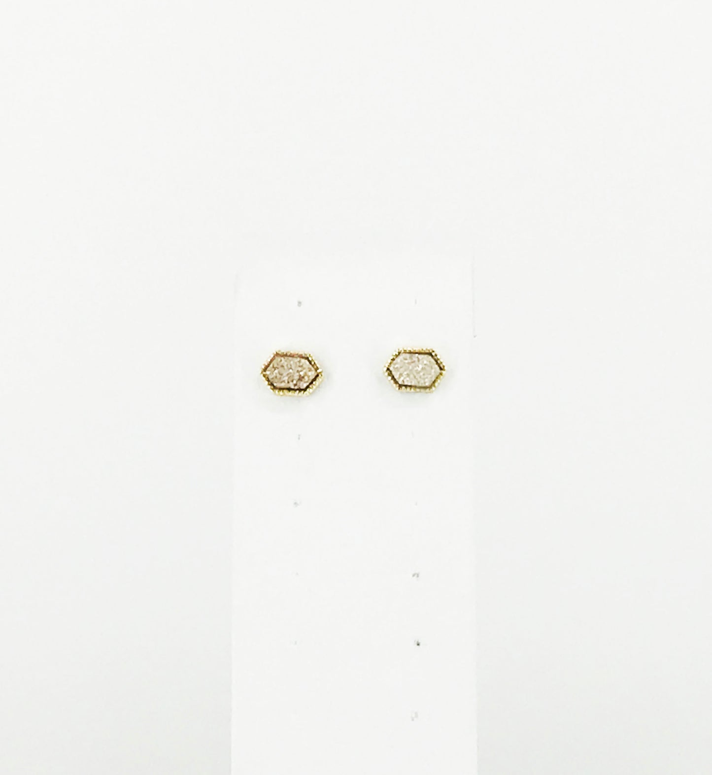 Bohemian Druzy Stud Earrings - E19-2757