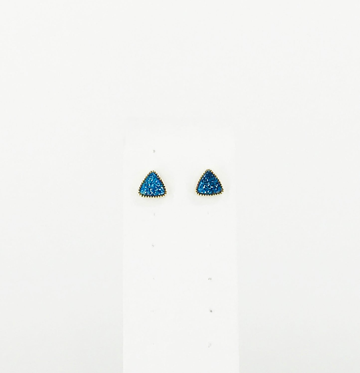Triangle Druzy Stud Earrings - E19-2778