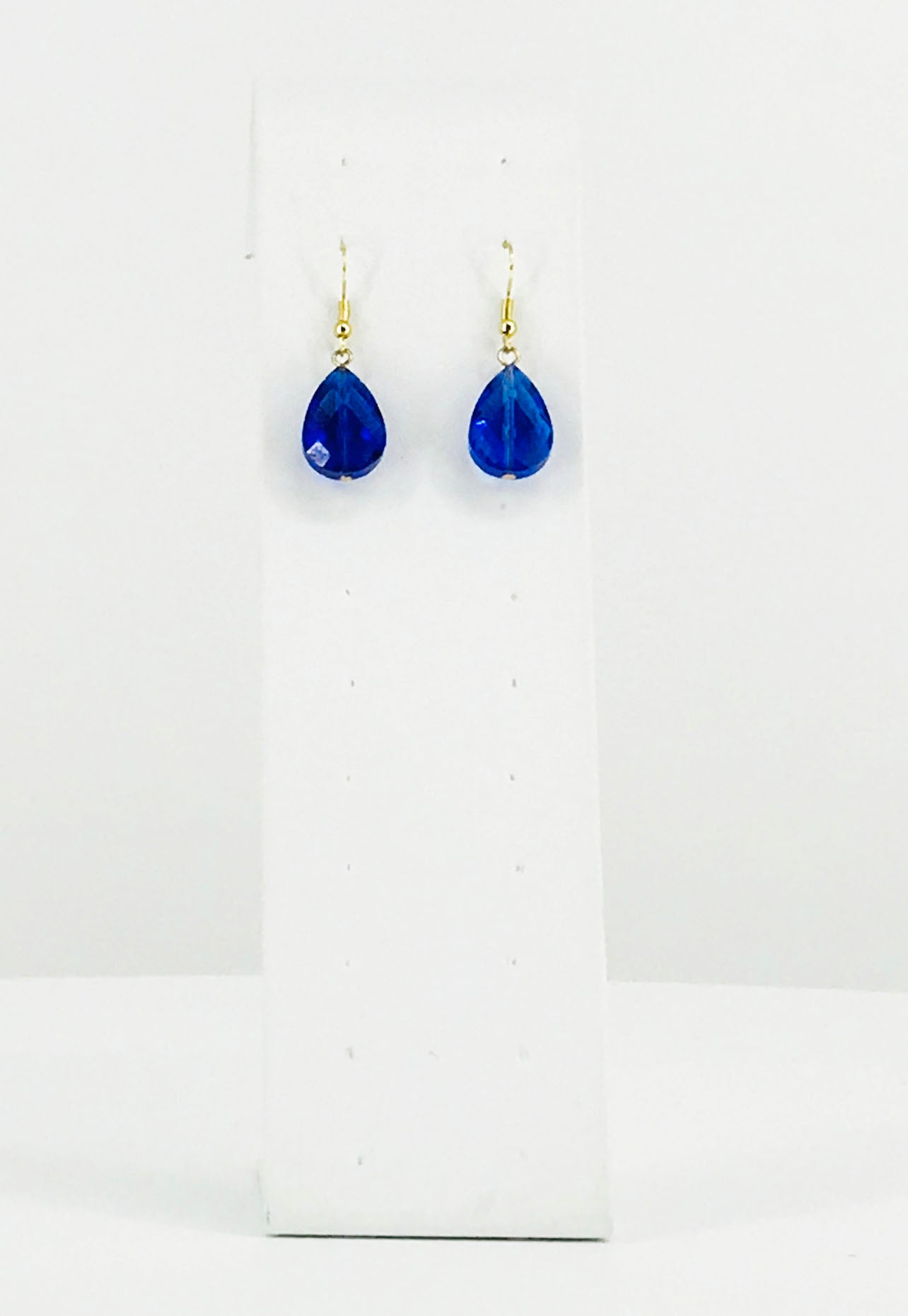 Glass Bead Dangle Earrings - E19-295