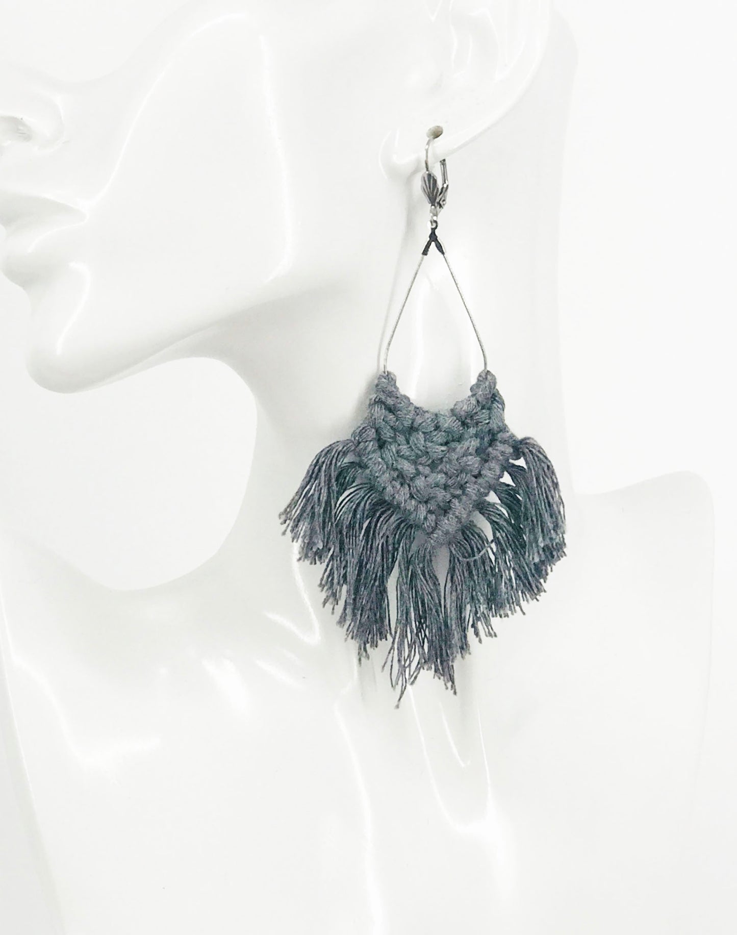 Boho Macrame' Tassel Earrings - E19-3460