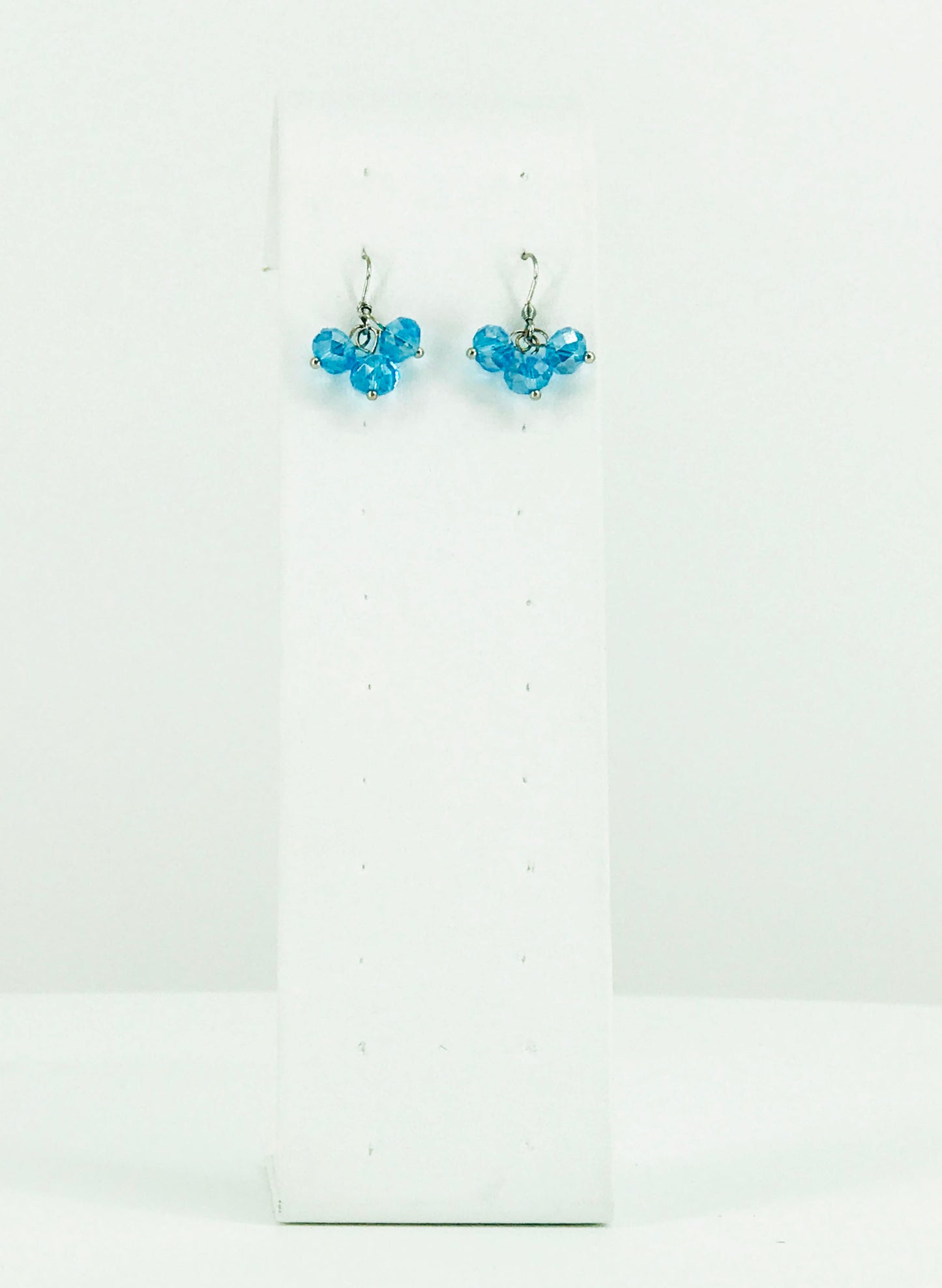 Glass Bead Dangle Earrings - E19-553