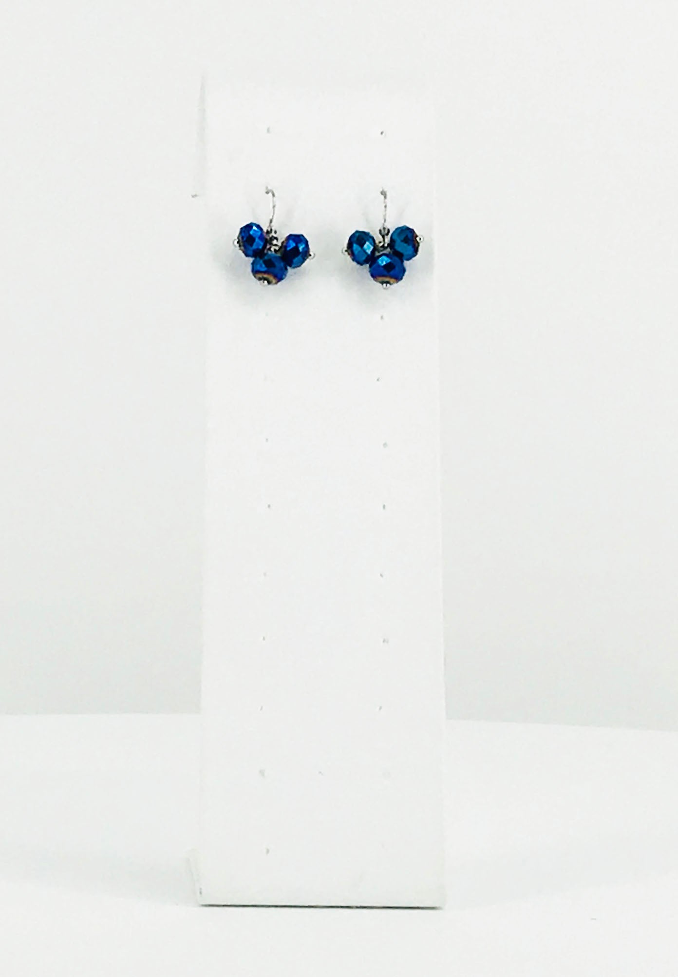 Glass Bead Dangle Earrings - E19-555