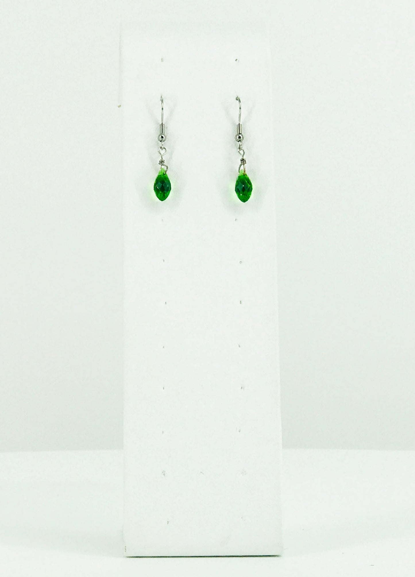 Glass Bead Dangle Earrings - E19-587