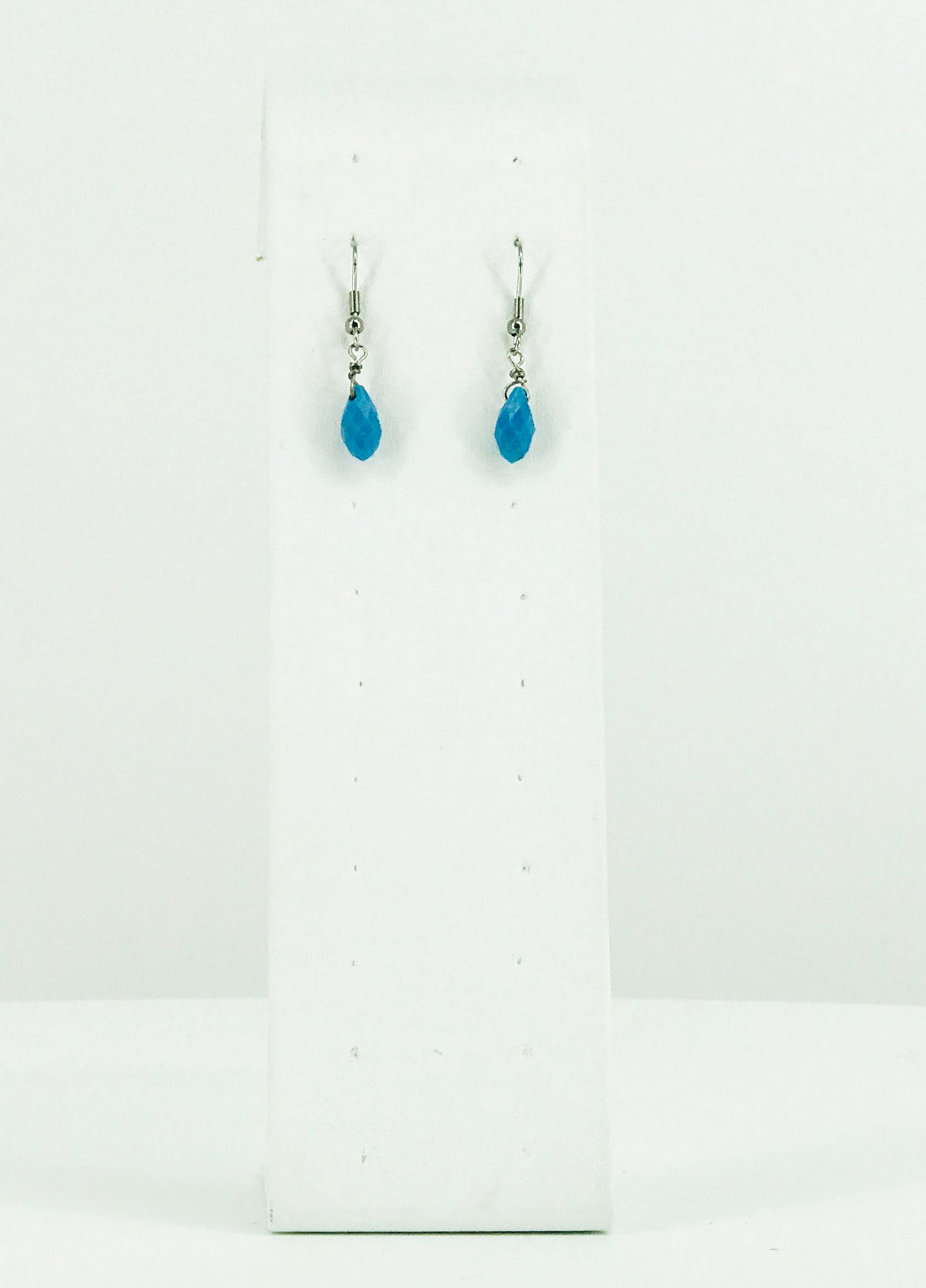 Glass Bead Dangle Earrings - E19-588