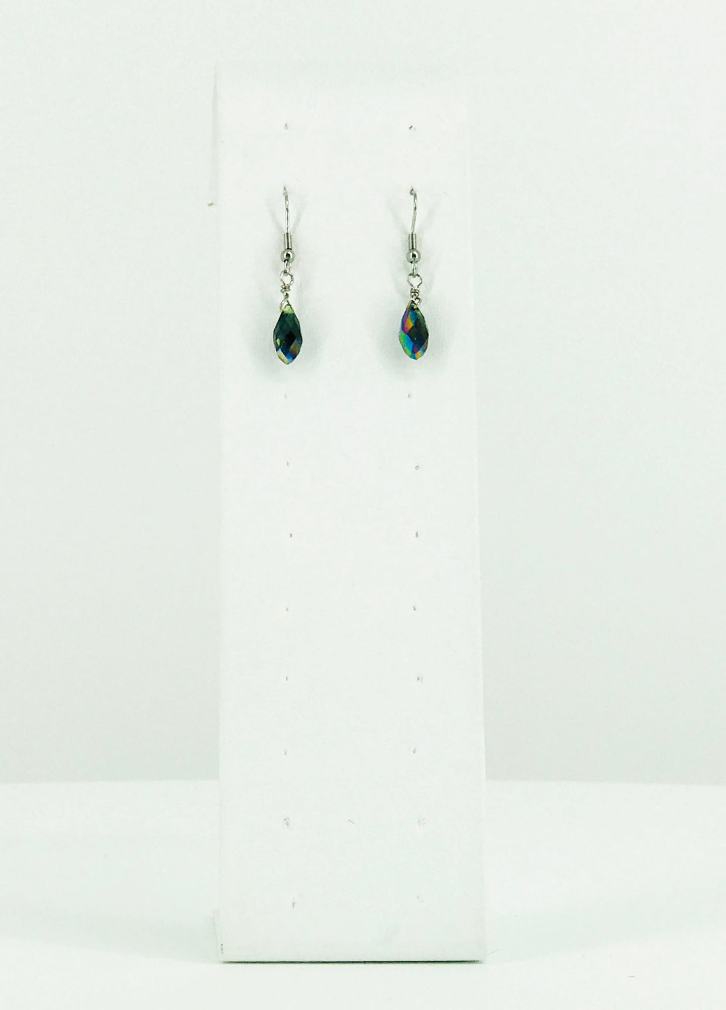 Glass Bead Dangle Earrings - E19-589