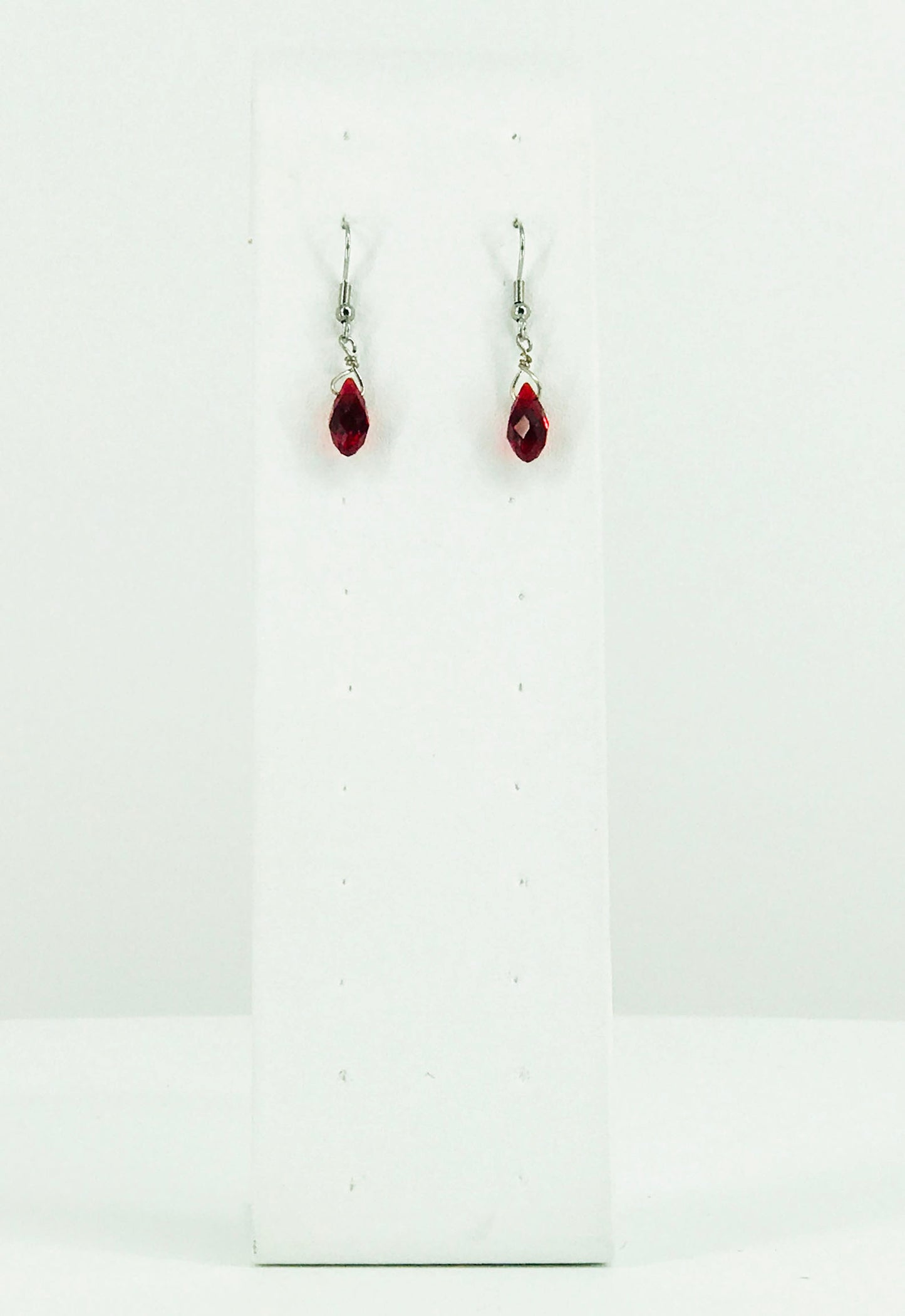 Glass Bead Dangle Earrings - E19-592