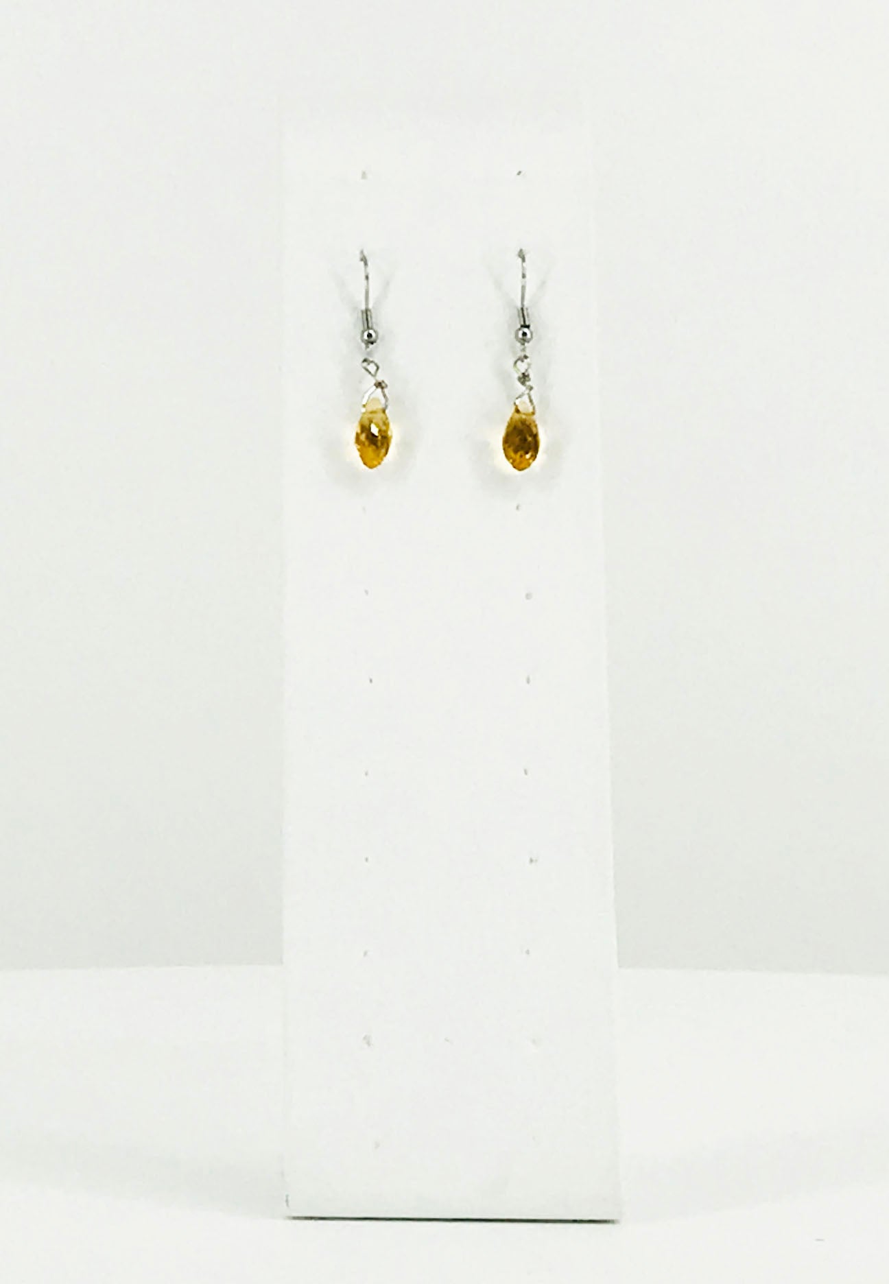 Glass Bead Dangle Earrings - E19-595