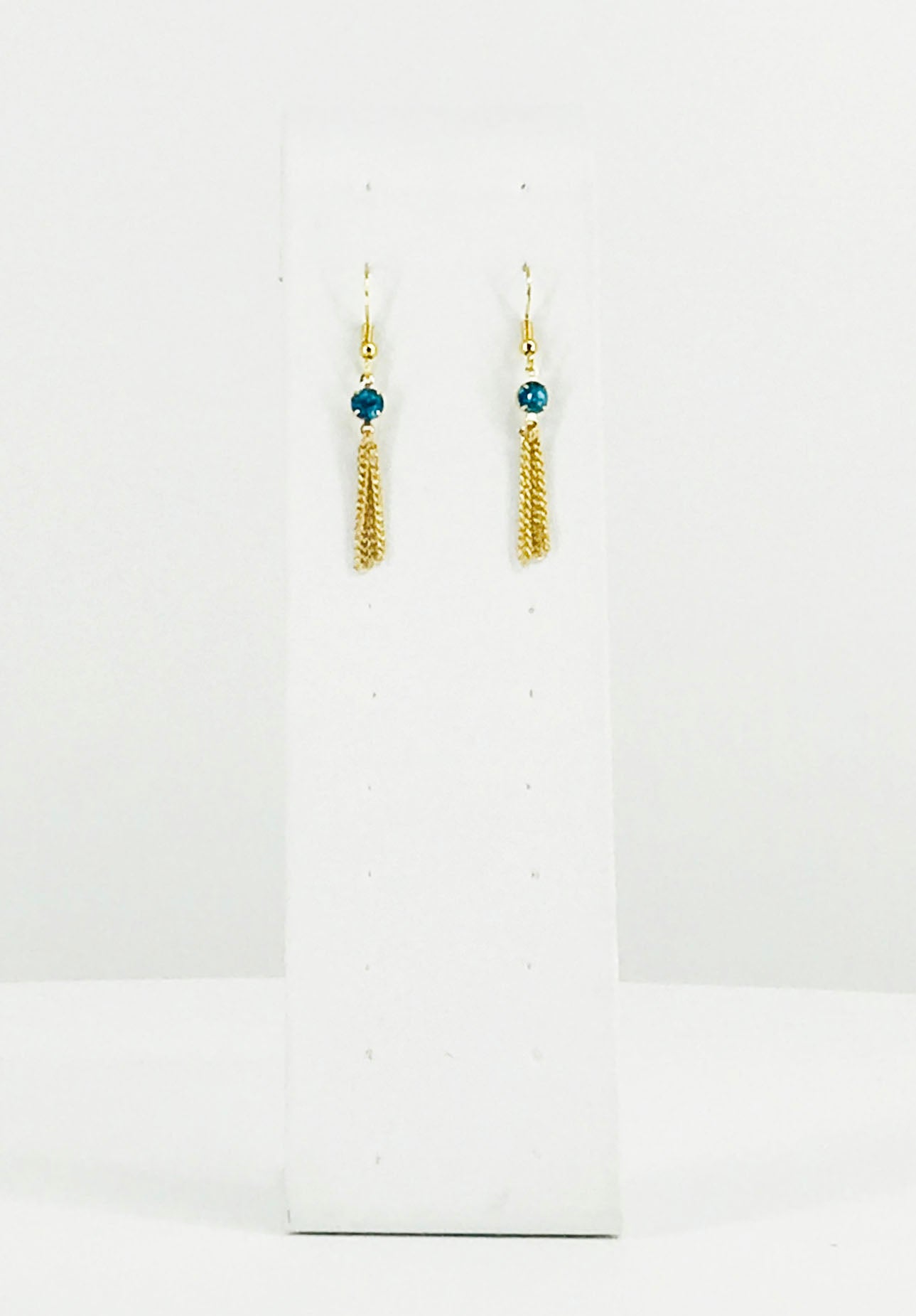 Rhinestone Dangle Earrings - E19-607