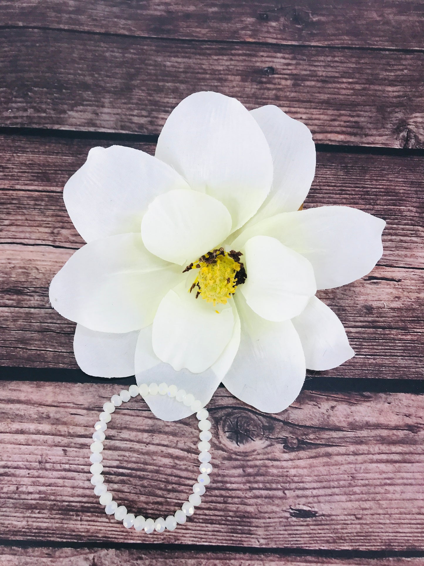 Small Glass Bead Stretchy Bracelets