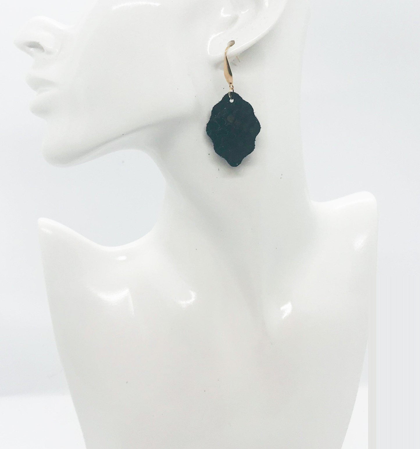 Genuine Leather Earrings - E19-1671