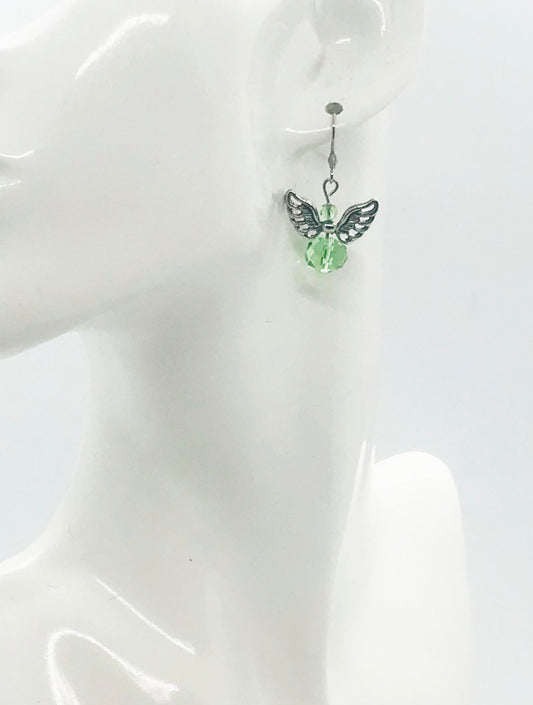 Glass Bead Dangle Earrings - E19-2283