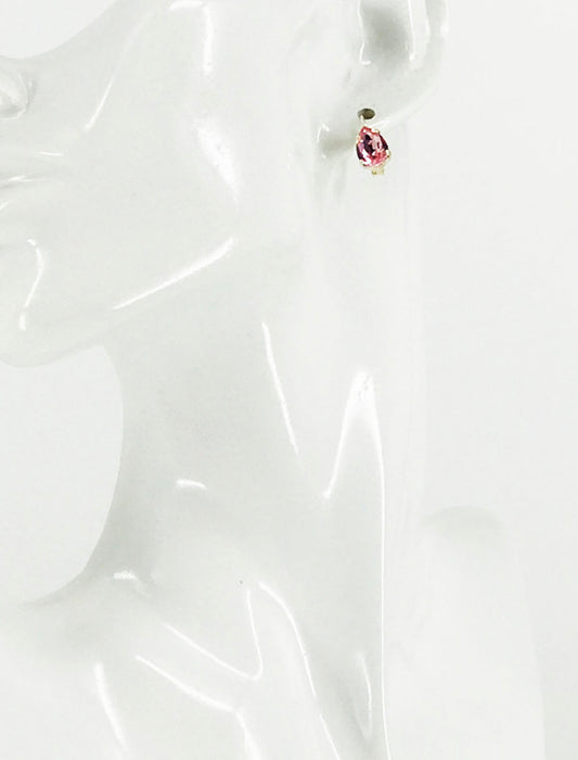 Pear Shape Crystal Earrings - E19-2552