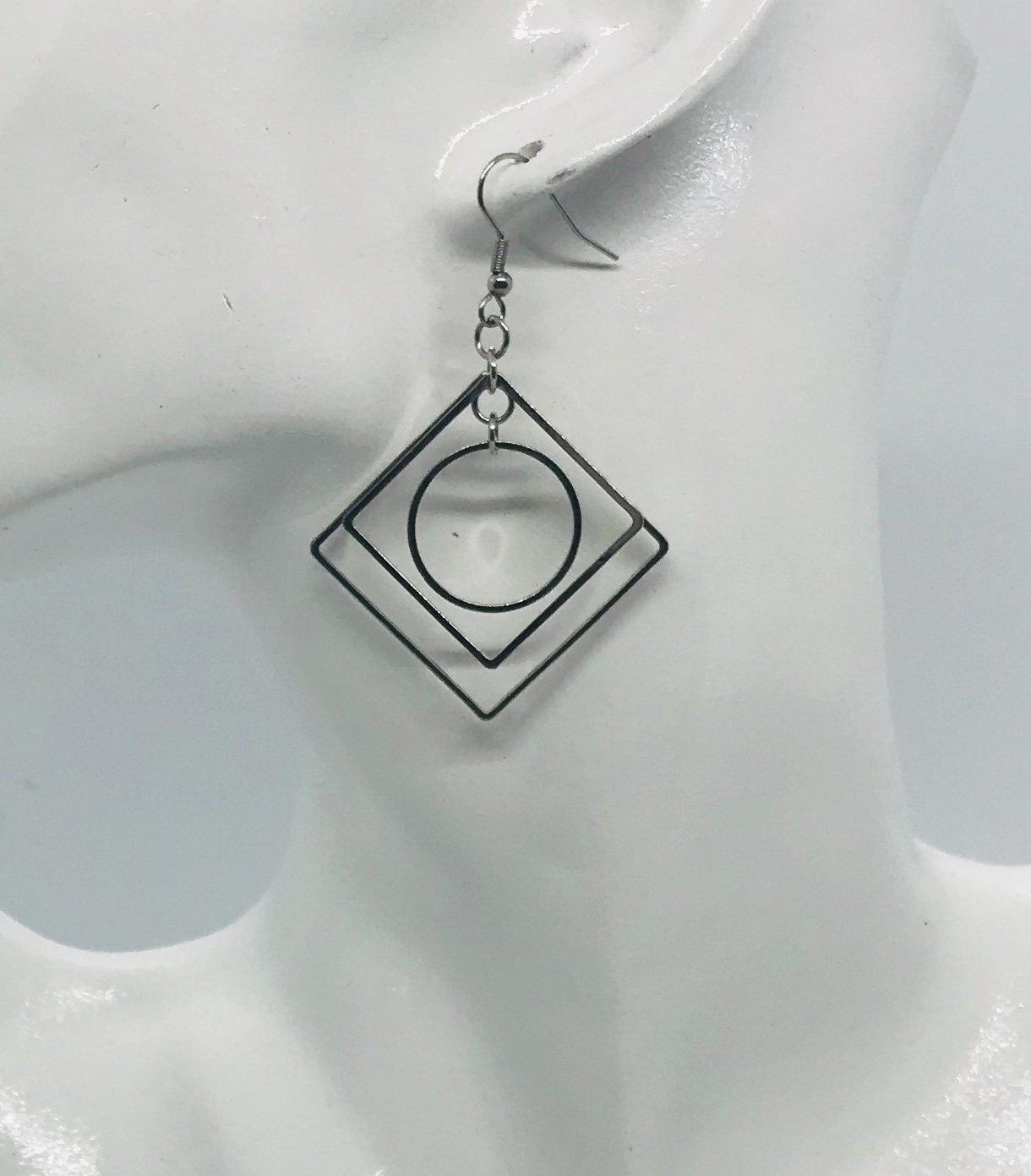 Metal Drop Earrings - E19-330