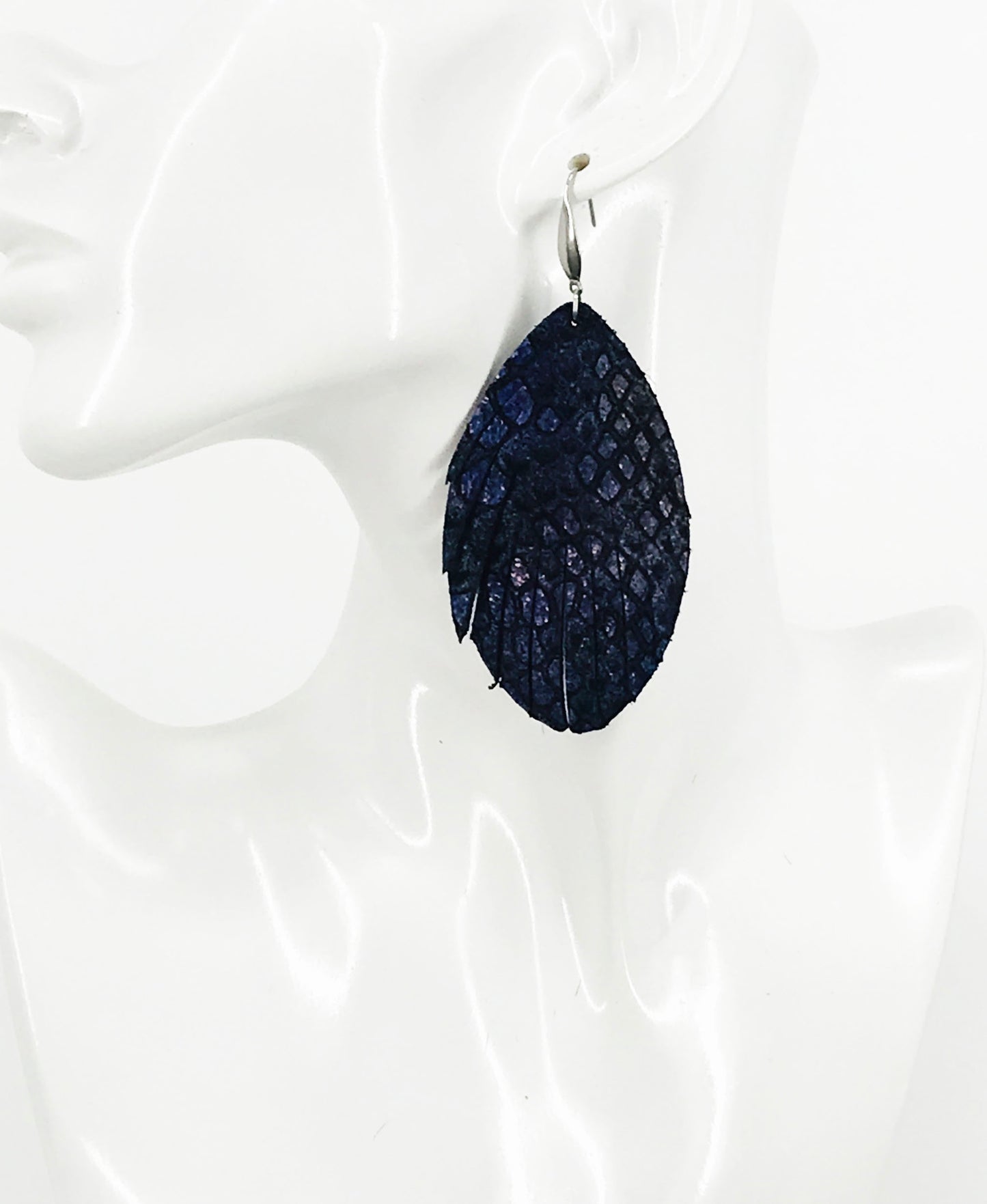 Genuine Leather Earrings - E19-3496