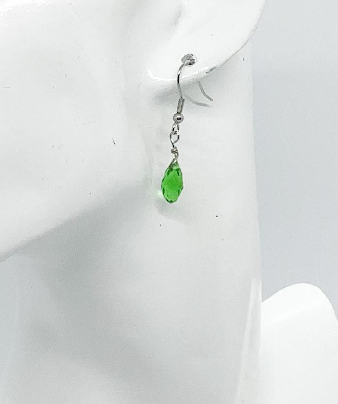 Glass Bead Dangle Earrings - E19-587