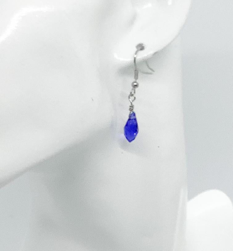 Glass Bead Dangle Earrings - E19-590