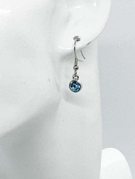 Rhinestone Dangle Earrings - E19-614