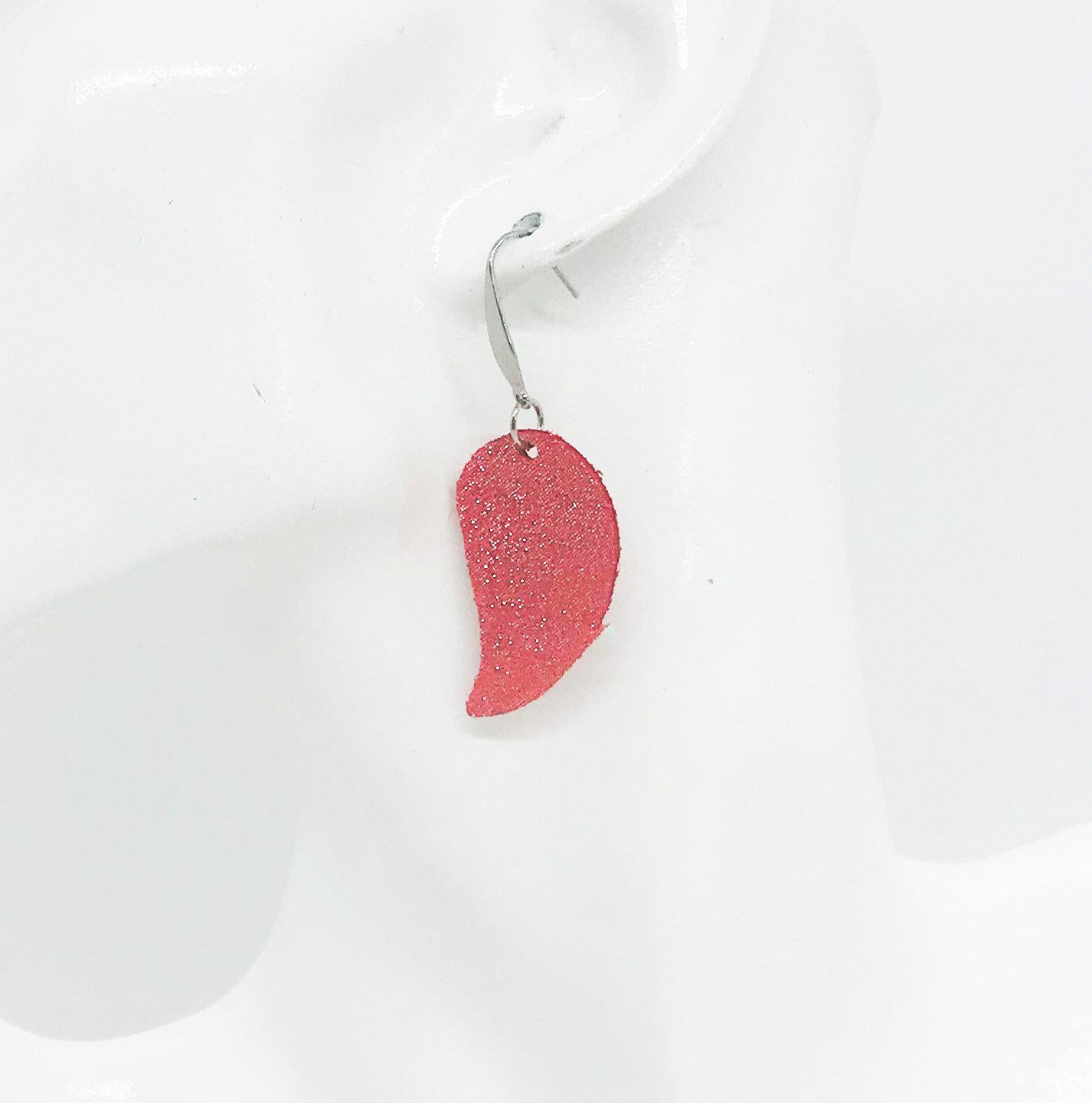Genuine Leather Earrings - E19-936