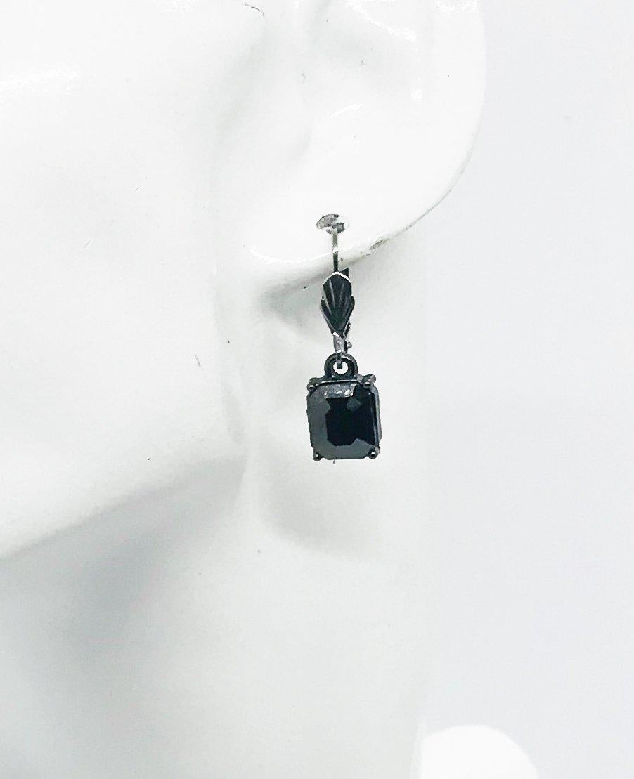 Rhinestone Dangle Earrings - E19-987