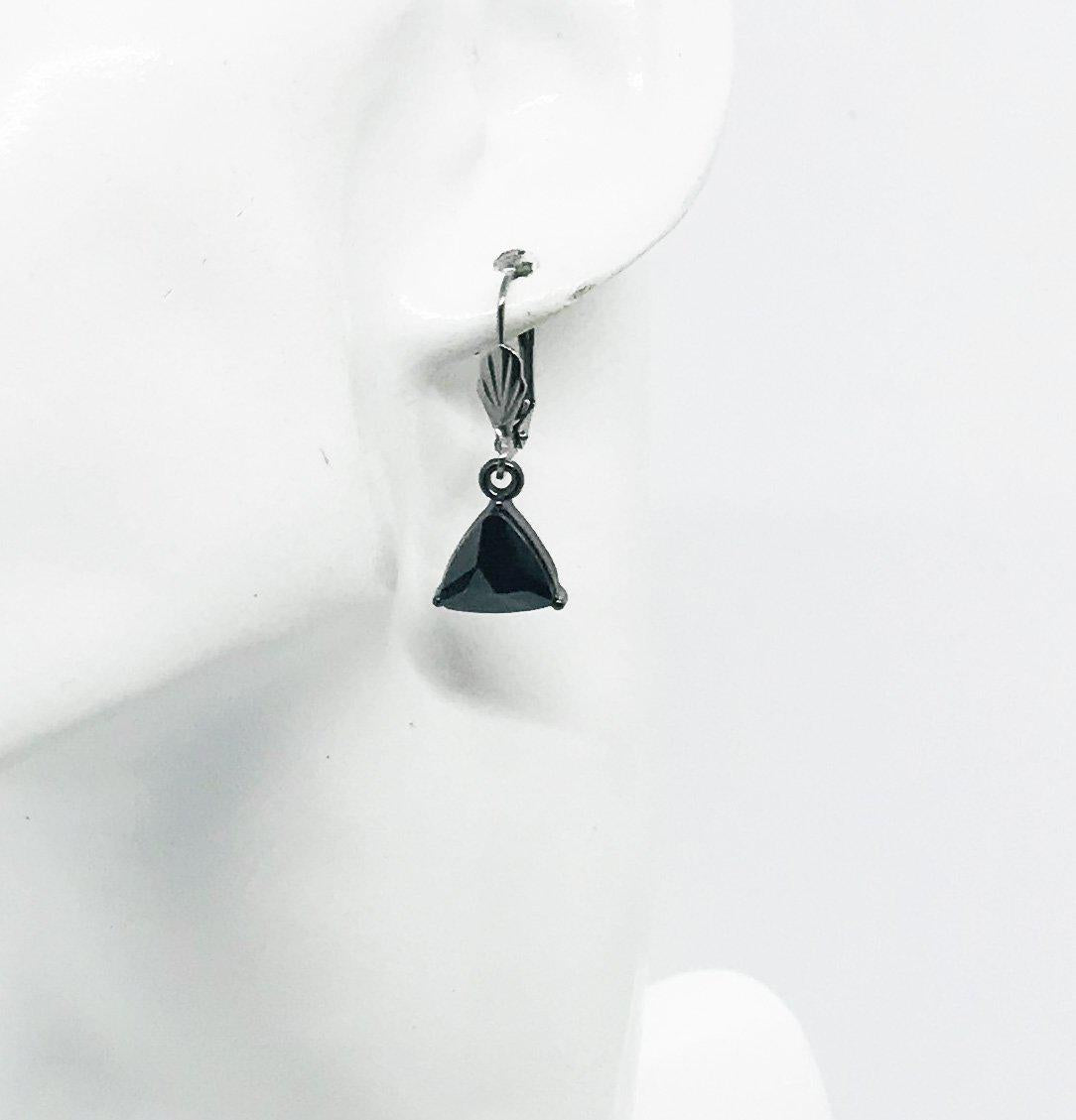 Rhinestone Dangle Earrings - E19-992