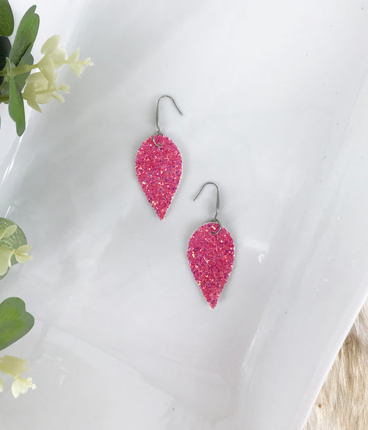 Small Chunky Glitter Earrings - E481