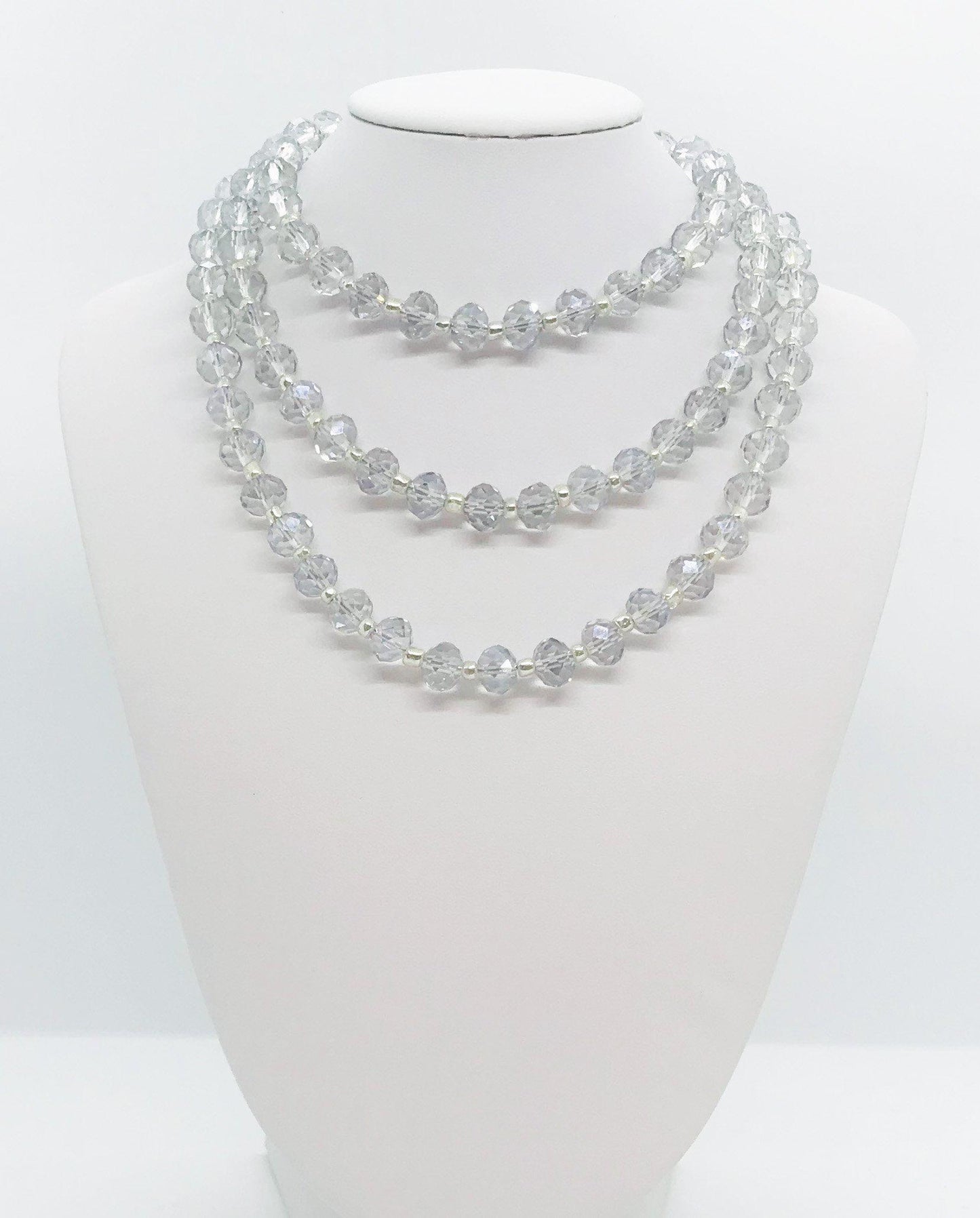 Glass Bead Necklace - N207