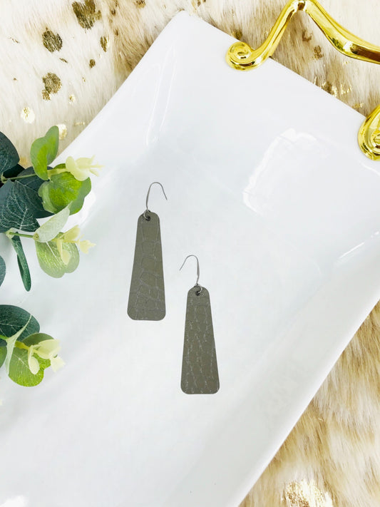 Leather Bar Earrings - E19-025