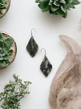 Load image into Gallery viewer, Camo Leather Earrings - E19-1041