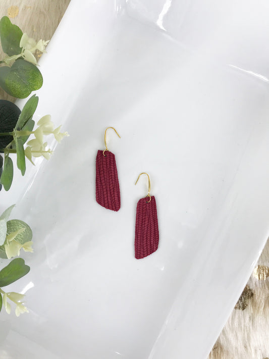 Genuine Leather Earrings - E19-1044