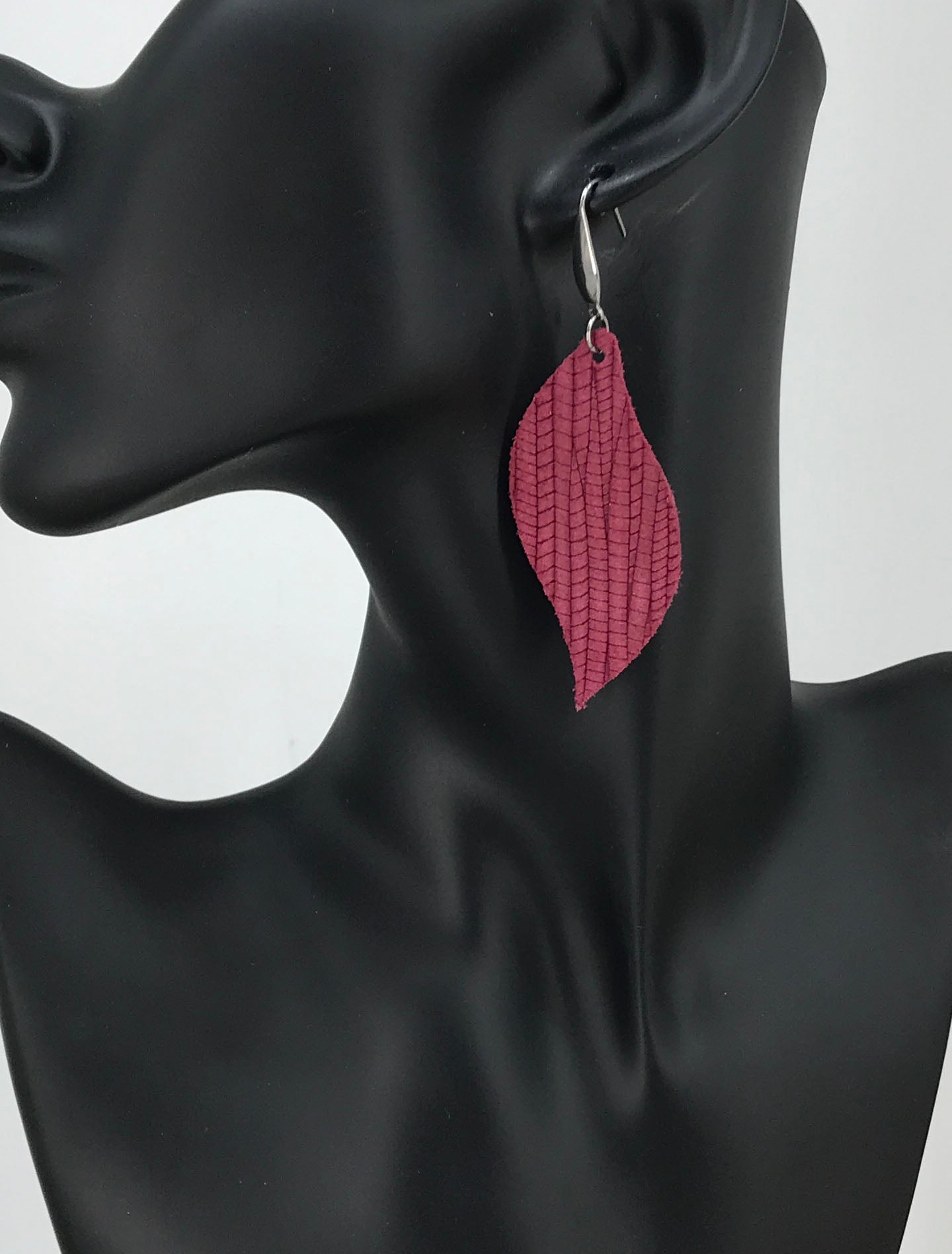 Genuine Leather Earrings - E19-1050