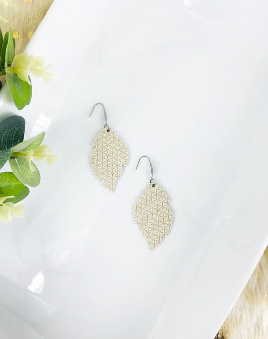 Genuine Leather Earrings - E19-1105