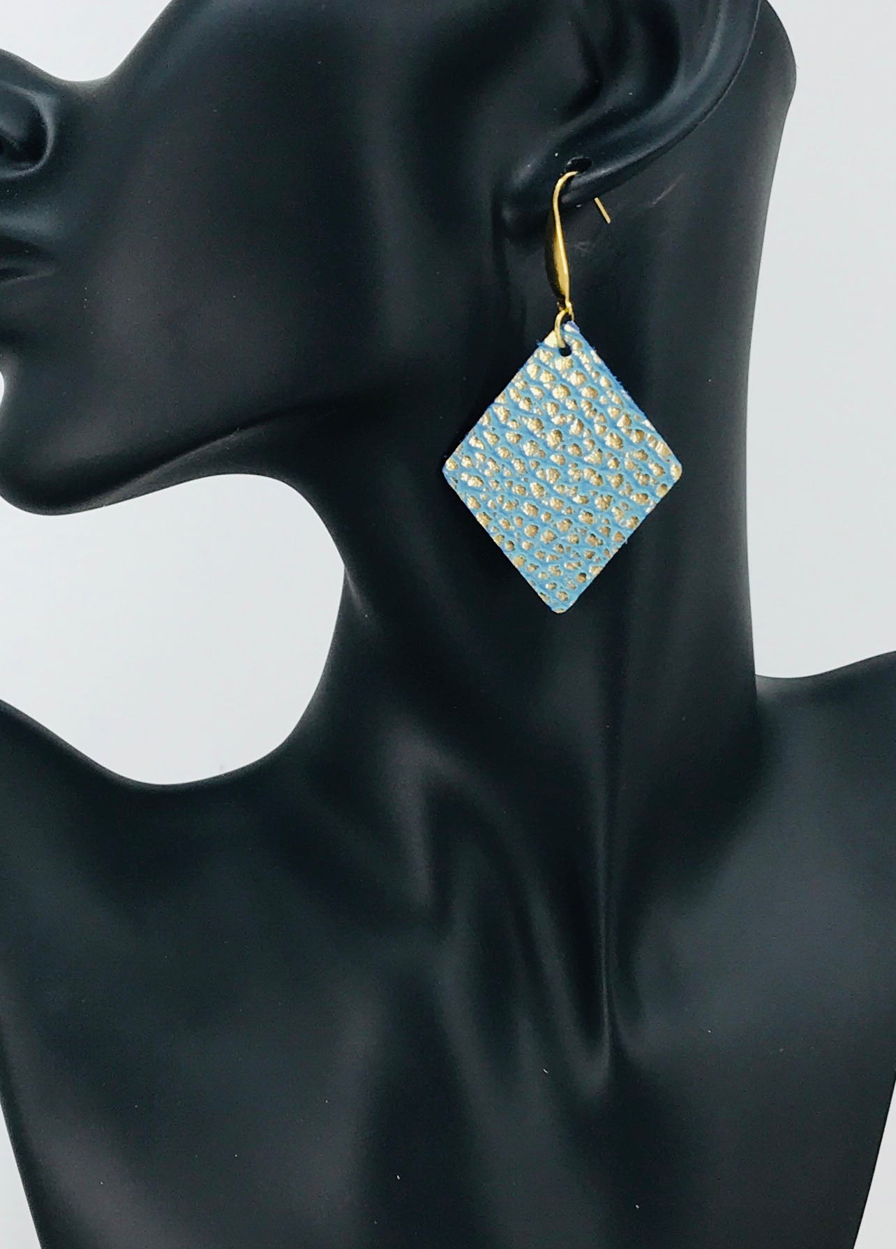 Genuine Leather Earrings - E19-1172