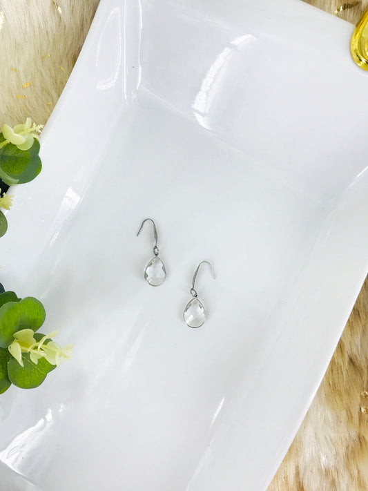 Rhinestone Dangle Earrings - E19-128