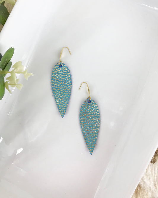 Genuine Leather Earrings - E19-1363