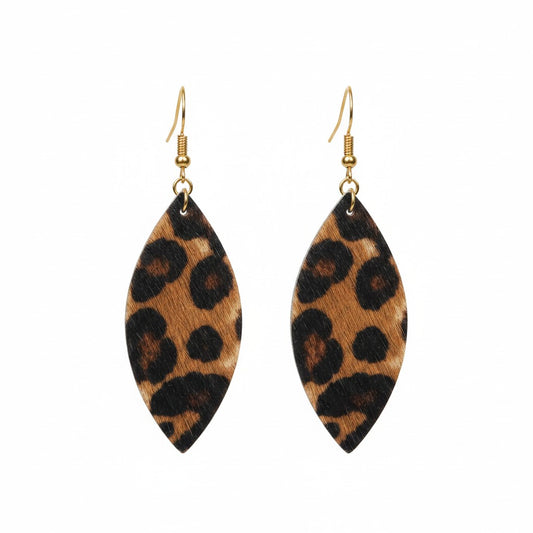 Amber Prowl Marquise Earrings