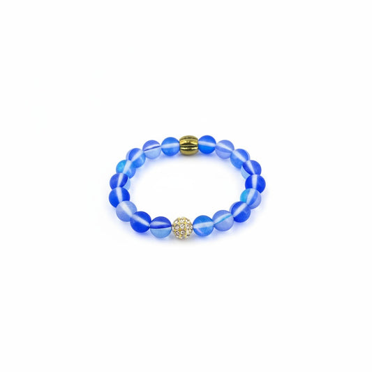 Blue Aurora Rhinestone Bracelet
