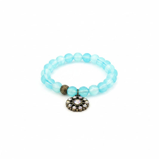 Light Blue Aurora Charm Bracelet